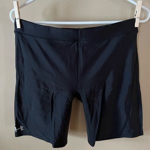 Under Armour spandex bike workout shorts black XL